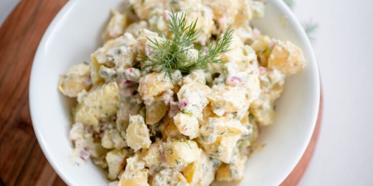 Dill Pickle Potato Salad
