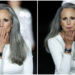Andie MacDowell walks the runway during the Le Défilé L